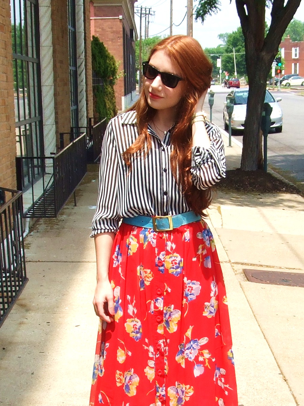 Floral Midi Skirt Love | One Skirt, Three Looks – Oh, Julia Ann