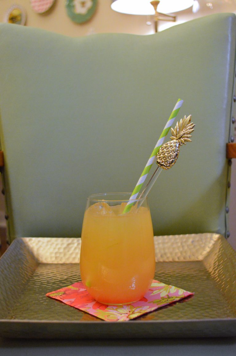 Easy TropiCocktail Recipe Strawberry Peach Splash Oh, Julia Ann