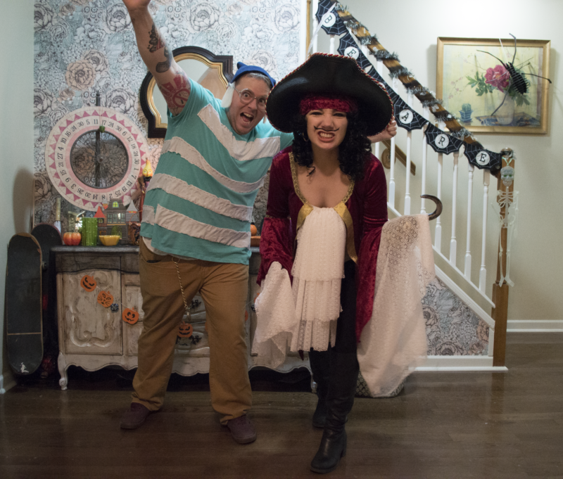 Happy Halloween from Captain Hook & Mr. Smee! – Oh, Julia Ann