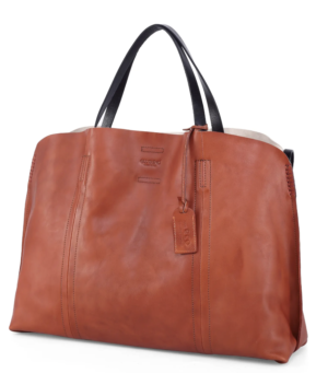 Forest Island Leather Tote Bag | Old Trend